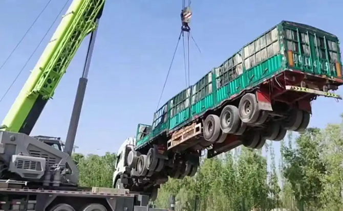 新罗区道路脱困救援案例